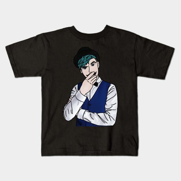 Jameson Jackson (JJ) Kids T-Shirt by LieutenantAmoo